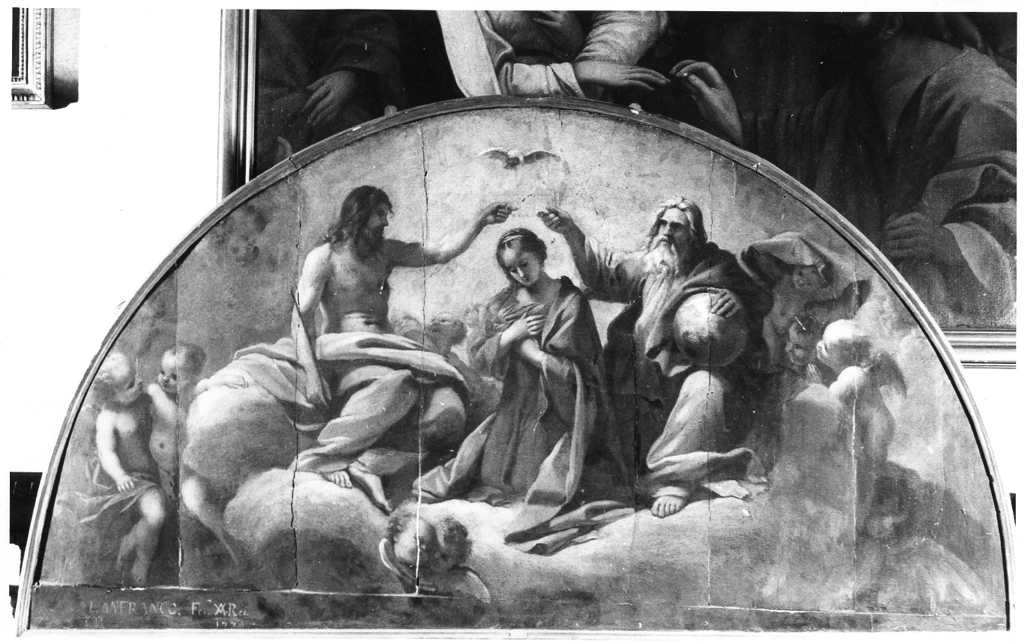 Giovanni Lanfranco-272-Incoronazione della Vergine - Ospedale di S. Spirito in Sassia, Roma